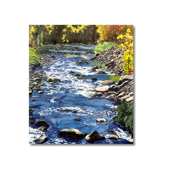 Original Traditional Watercolors by Gregory Effinger