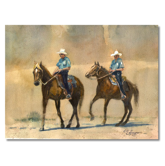 Original Traditional Watercolors by Gregory Effinger