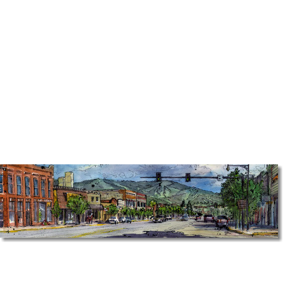 Original Traditional Watercolors by Gregory Effinger