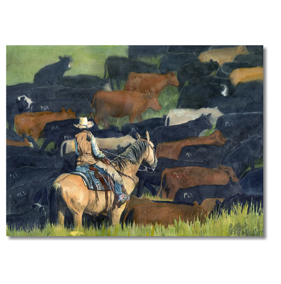 Original Traditional Watercolors by Gregory Effinger