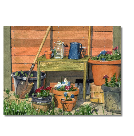 Original Traditional Watercolors by Gregory Effinger