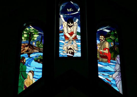 Stained Glass Window concept artwork for Church by Gregory Effinger