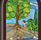 Stained Glass Window concept artwork for Church by Gregory Effinger